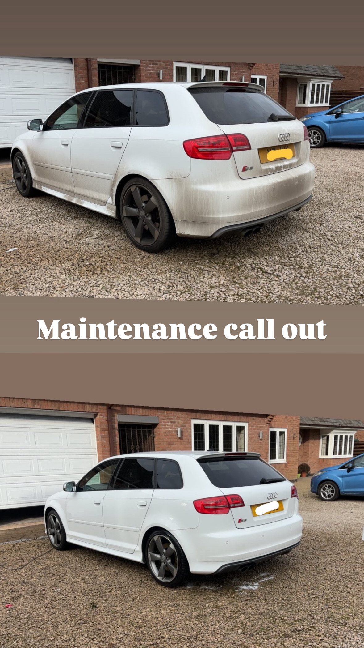 Maintenance Call Out — Audi S3