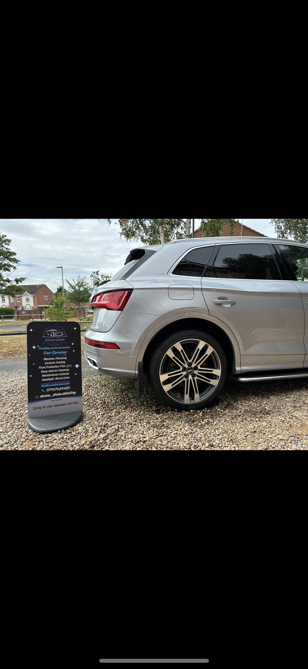 Paint Protection — Audi Q5 with Divine Shine